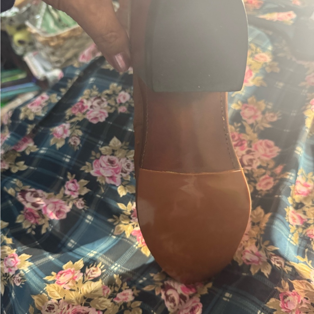 Lucchese ostrich Brown Leather Cowboy Boots - Picture 9 of 16